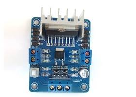 L298 Motor Driver Board - top view